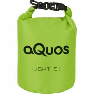 AQUOS LT DRY BAG 5L Vízhatlan zsák feltekerhető zárással, világoszöld, méret kép