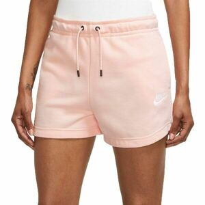 Nike NSW ESSNTL SHORT FT W Női sportos rövidnadrág, rózsaszín, veľkosť L kép