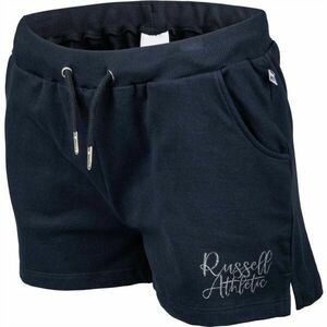 Russell Athletic SCTRIPCED SHORTS Női rövidnadrág, sötétkék, veľkosť S kép