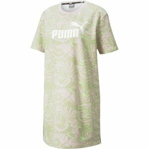 Puma FLORAL VIBES AOP DRESS Női ruha, világoszöld, veľkosť M kép