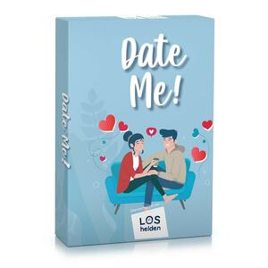 Spielehelden Date me! Kártyajáték pároknak 35 szerelemes randiötlet esküvői ajándék kép
