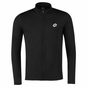 Lotto RUN FIT SWEAT FZ Férfi pulóver futáshoz, fekete, méret kép
