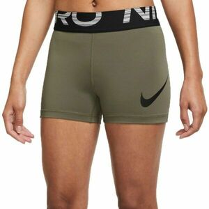 Nike W NP DF GRX SHORT 3 Női futóshort, khaki, veľkosť L kép
