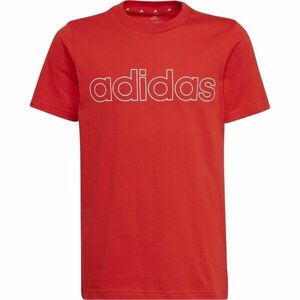 adidas LIN T Fiú póló, piros, veľkosť 164 kép
