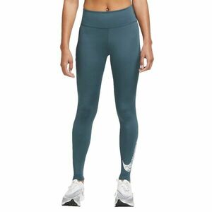Nike NK DF SWSH RUN MR 7/8 TGHT Női legging, sötétzöld, méret kép