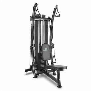 Capital Sports Puissantor B15, fekete, multifunkciós eszköz otthoni erősítő edzéshez, 150 lb, acél kép