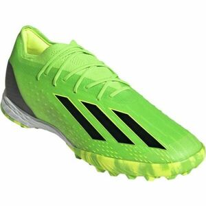 adidas X SPEEDPORTAL.1 TF Férfi futballcipő, zöld, méret 45 1/3 kép