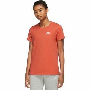 Nike NSW CLUB TEE W Női póló, narancssárga, veľkosť XL kép