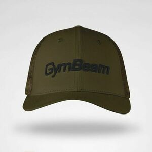 Mesh Panel Military Green baseball sapka - GymBeam kép