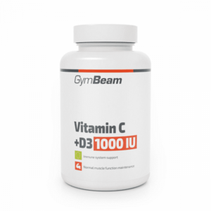 C-vitamin + D3 1000 IU - GymBeam kép