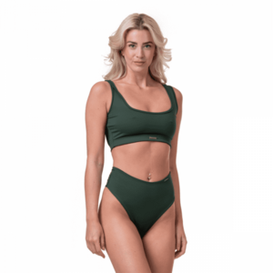 Miami Sporty Green bikini sportmelltartó – NEBBIA kép