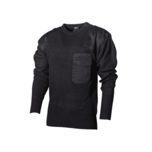 MFH BW pulóver mellzsebbel, fekete kép