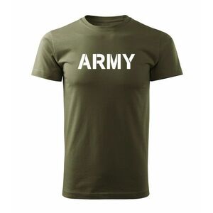 DRAGOWA rövid póló Army, oliva 160g/m2 kép