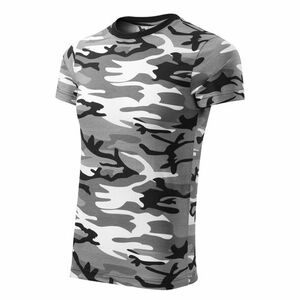 Malfini Camouflage rövid ujjú póló, szürke, 160g/m2 kép