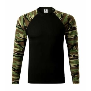 Malfini Camouflage hosszúujjú trikó, brown, 160g/m2 kép