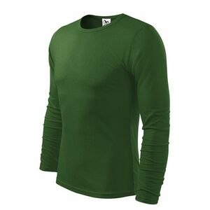 Malfini Fit-T hosszú ujjú póló, zöld, 160g/m2 kép