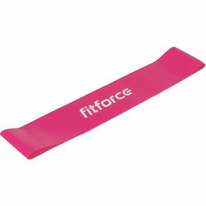 Fitforce EXELOOP MEDIUM Erősítő gumiszalag, rózsaszín, veľkosť os kép