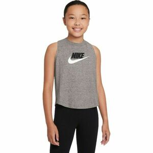 Nike NSW TANK JERSEY Lány ujjatlan felső, szürke, veľkosť L kép