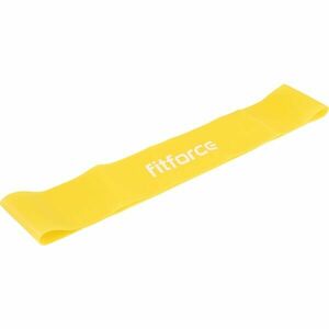 Fitforce EXELOOP SOFT Erősítő gumiszalag, sárga, veľkosť os kép
