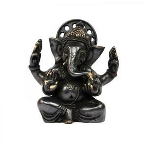 Ganesh réz szobor 17cm - Bodhi kép