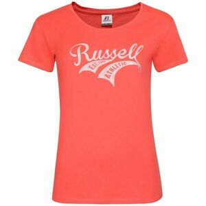 Russell Athletic TEE SHIRT Női póló, narancssárga, veľkosť S kép