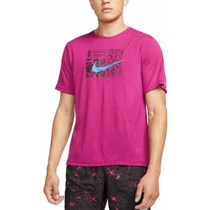 Rövid ujjú póló Nike Dri-FIT Miler D.Y.E. Men s Short-Sleeve Running Top kép