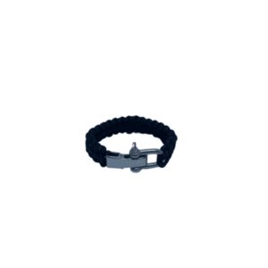 WARAGOD Bazin karkötő állítható fém csattal, fekete kép