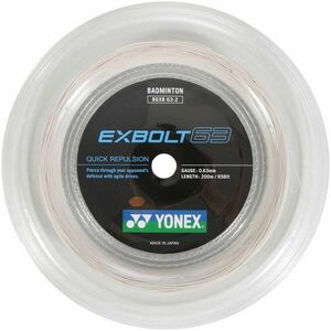 Yonex EXBOLT 63, 0, 63 mm, 200 m, WHITE kép