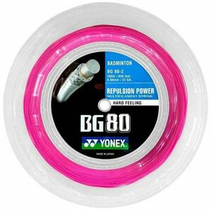 Yonex BG 80, 0, 68 mm, 200 m, neon rózsaszín kép