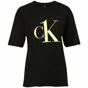 Calvin Klein CK1 COTTON LW NEW-S/S CREW NECK Női póló, fekete, méret L kép