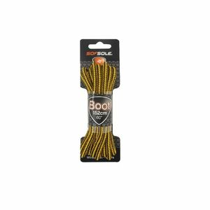 SOFSOLE-LACES OUTDOOR 801959 LIGHT BROWN WAXED 183 CM Barna 183 cm kép