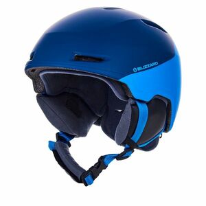 BLIZZARD-Viper ski helmet junior, dark blue matt/bright blue matt Kék 48/54 cm 20/21 kép