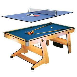 Riley FP-6TT, összecsukható biliárdasztal, ping-pong asztallappal kép