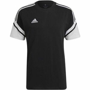 adidas CON22 TEE Férfi póló, fekete, méret kép
