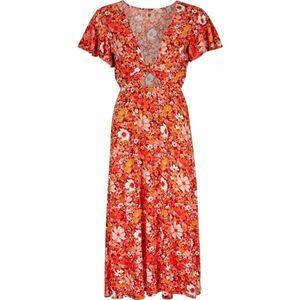 O'Neill KNOT FRONT DRESS Női ruha, piros, méret kép