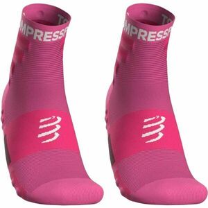 Compressport TRAINING SOCKS 2-PACK Sportzokni, rózsaszín, méret kép