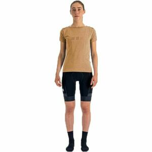 Sportful GIARA W TEE Női kerékpáros póló, barna, méret kép