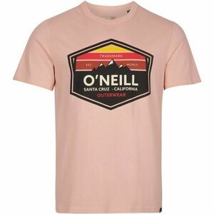 O'Neill MTN HORIZON T-SHIRT Férfi póló, rózsaszín, veľkosť XS kép
