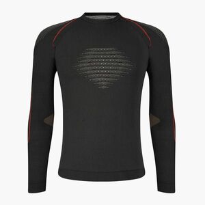 Férfi termikus pulóver UYN Evolutyon Comfort UW Shirt charcoal/white/red kép