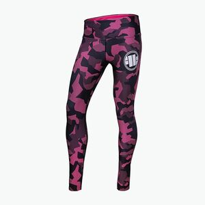Női leggings Pitbull West Coast Compr Pants Dillard pink camo kép
