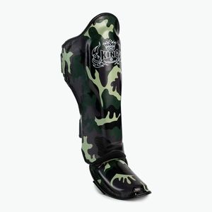 Top King Empower Camouflage zöld sípcsont- és lábfejvédő TKSGEM-03-GN-L kép