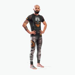 MMA leggings KSW Mad Viking férfi fekete kép