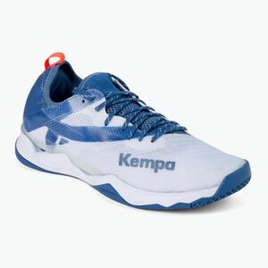 Kempa Wing Lite 2.0 férfi kézilabda cipő fehér és kék 200852003 kép