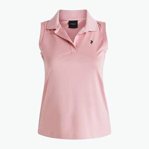 Női golf póló Peak Performance Illusion rózsaszín G7755303030 kép