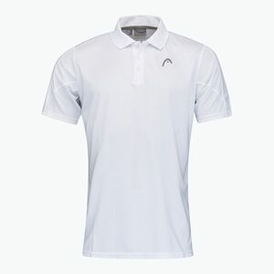 HEAD Club 22 Tech Polo férfi tenisz póló fehér 811421 kép