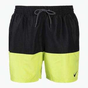 Férfi Nike Split 5" Volley úszónadrág fekete és zöld NESSB451-312 kép