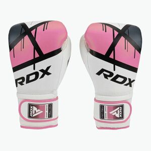 Női bokszkesztyű RDX BGR-F7 fehér és rózsaszín BGR-F7P kép