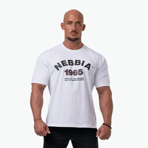 NEBBIA Golden Era férfi edzőpóló fehér 1920430 kép