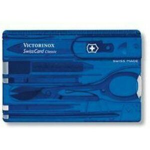 Victorinox Swiss Card Classic Translucent kék kép