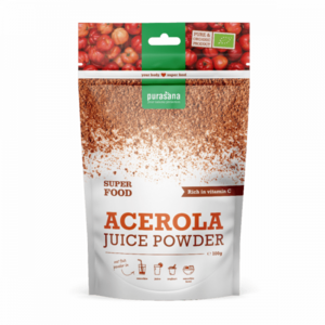 BIO Acerola Juice Powder - Purasana kép